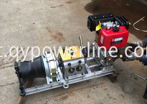 motorized winch machine